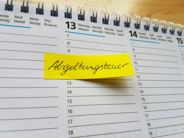 Abgeltungsteuer